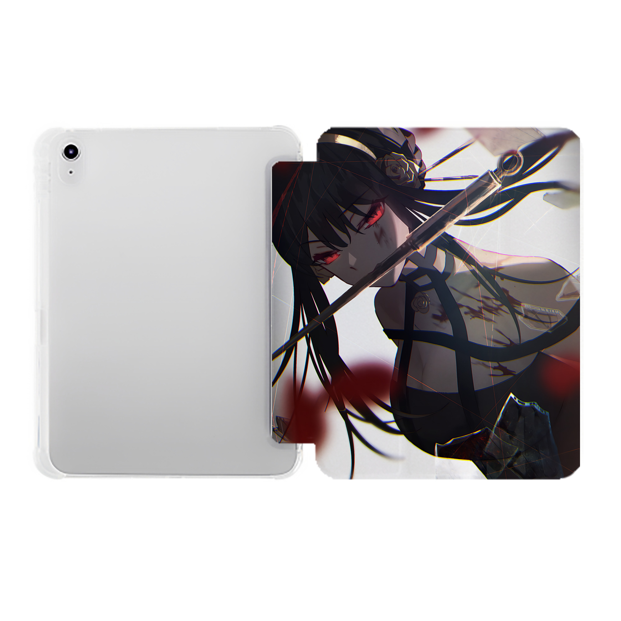 （画像用） SPY×FAMILY间谍家家酒 IPad ケース ペン収納付き 三つ折りスタンド PUレザー×シリコン 対応機種9.5/10.5/10.9インチ